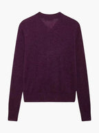 R&B | Damen Weicher Strickcardigan mit Bindegürtel und Praktischen Taschen
