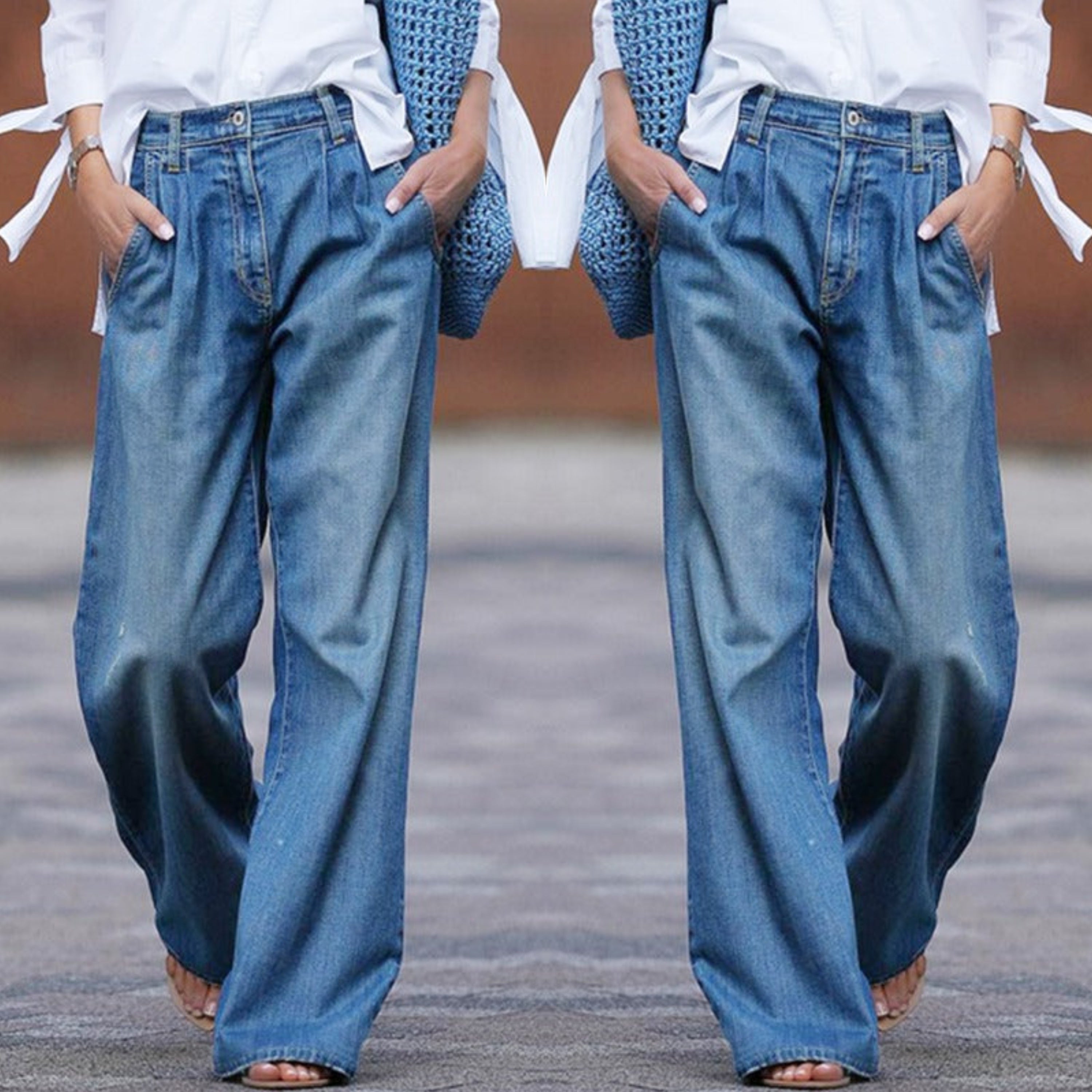 R&B | Vintage Weite Jeans
