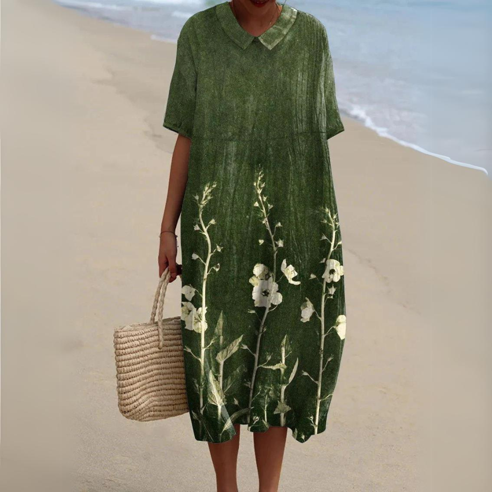 R&B | Buntes Baumwoll-Sommerkleid