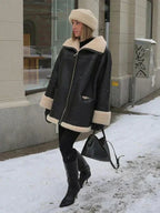 R&B | Fleece-Jacke für Damen Winter