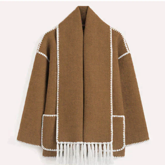 R&B | Statement-Jacke mit Schal