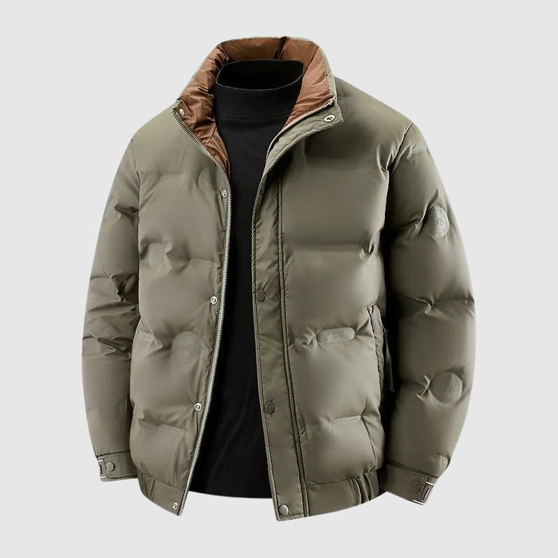R&B | Lässige Dicke Daunenjacke für Männer