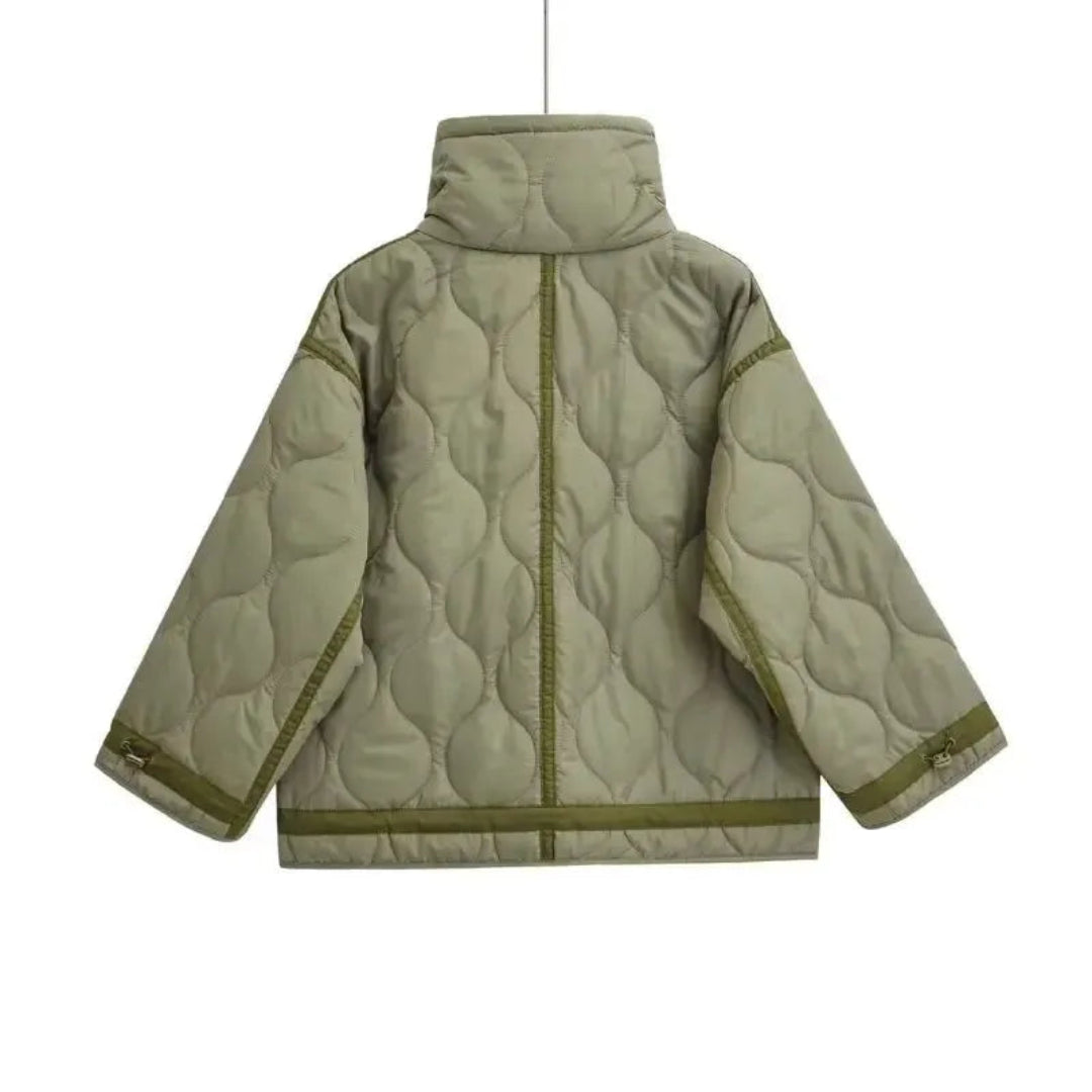 R&B | Damen-Daunenjacke mit Stehkragen