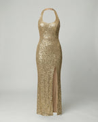 Stylisches Kleid Hoher Schlitz | R&B