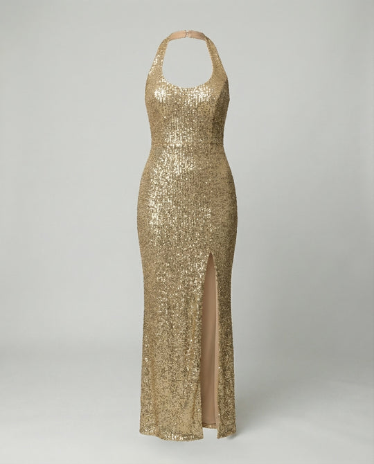 Stylisches Kleid Hoher Schlitz | R&B