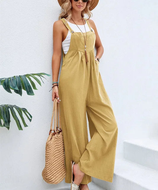 R&B | Bequemer Weit Lockerer Jumpsuit