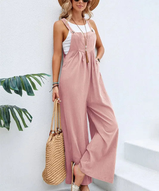 R&B | Bequemer Weit Lockerer Jumpsuit