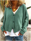 R&B | Lässige Cardigan mit Knopfleiste Weich und Warm Entspannte Alltagsstil