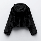 R&B | Damen elegante Kunstpelz Winterjacke