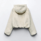 R&B | Damen elegante Kunstpelz Winterjacke