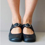 Schicke orthopädische Ledersandalen R&B