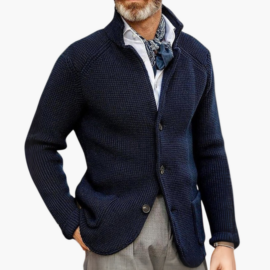 R&B | Strickjacke - Klassischer Cardigan für Business & Freizeit, Stilvoller Komfort