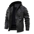 R&B | Schwarze Lederjacke mit Zeitlosem Vintage-Look