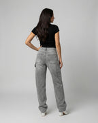 R&B | Jeans mit Glänzenden Details Trendy und Komfortabel