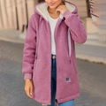 R&B | Damen Fleecejacke mit Kapuze