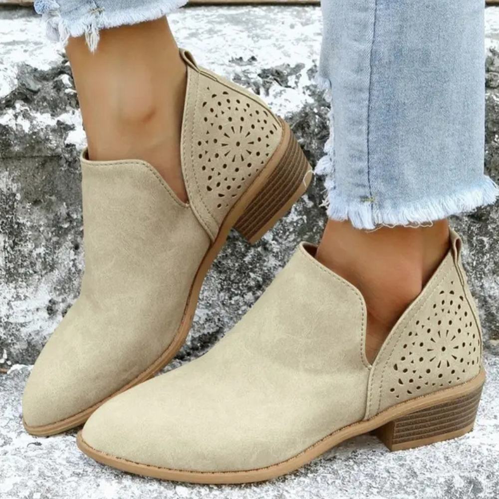 Klassische ausgehöhlte Stiefel für Damen R&B