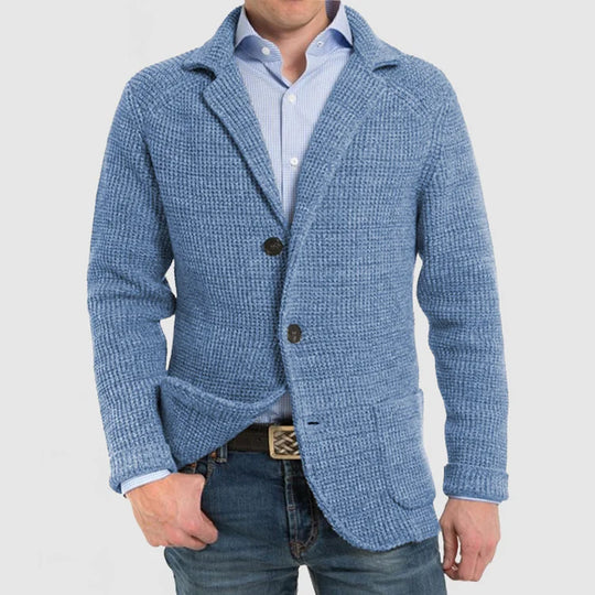 R&B | Herren Strickblazer mit zwei Knöpfen