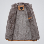 R&B | Winterjacke mit Teddyfutter - Modischer Outdoor-Mantel für Alltag und Freizeit