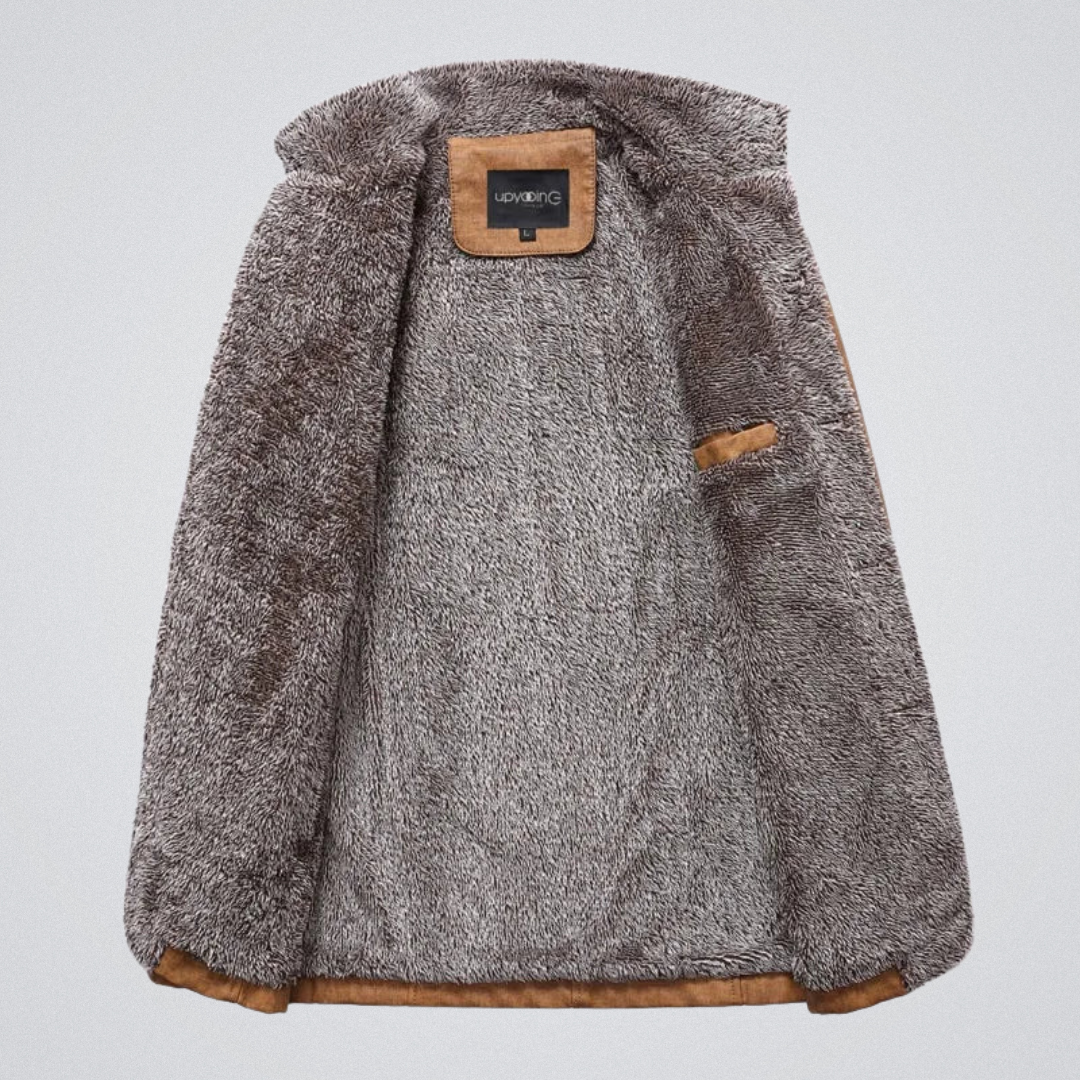 R&B | Winterjacke mit Teddyfutter - Modischer Outdoor-Mantel für Alltag und Freizeit