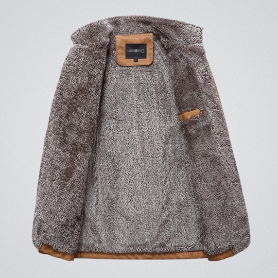 R&B | Winterjacke mit Teddyfutter - Modischer Outdoor-Mantel für Alltag und Freizeit