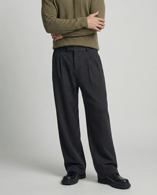 Old Money Style Wollhose Cleanfit Casual Anzughose Unisex