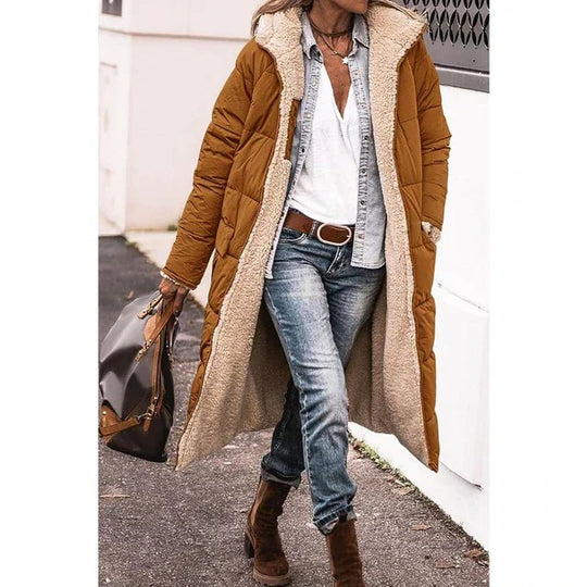 R&B | und Lässiger Damen-Kapuzenmantel Aus Fleece – Verschiedene Farben