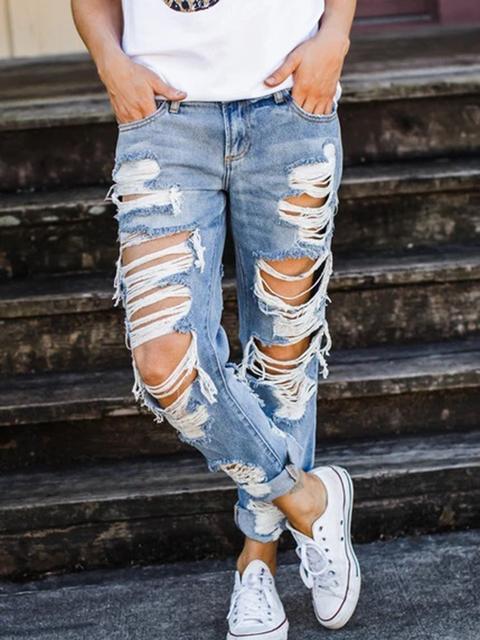 R&B | Denim Hole Lose Jeans