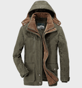 R&B | Wasserdichte Herren Winterjacke mit Warmem Isoliertem Futter