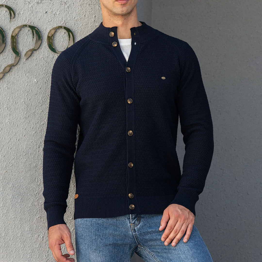 R&B | Klassisch Gestrickte Strickjacke