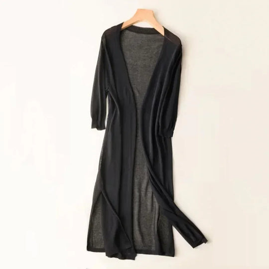 R&B | Leichter Langer Cardigan