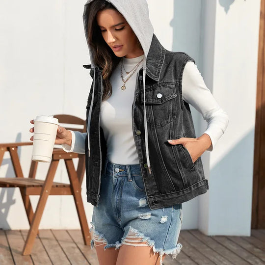 R&B | Jeansweste mit Modernem Schnitt