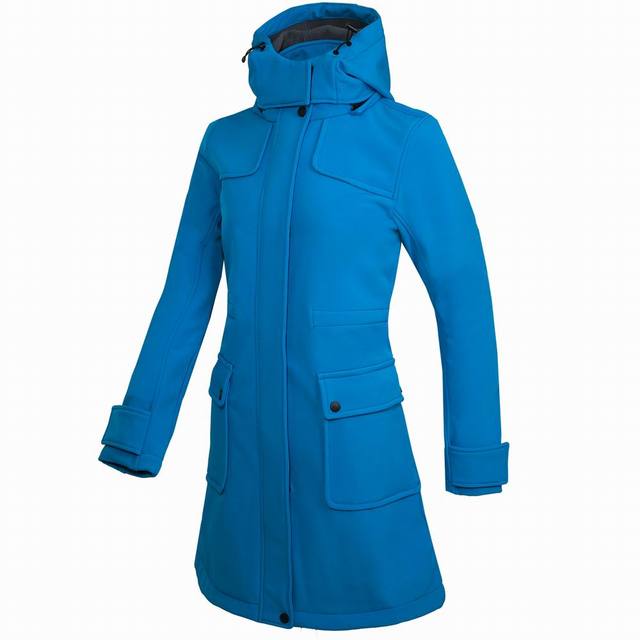 R&B | Lange Outdoor Regenjacke Mit Kapuze Für Damen Perfekt Für Outdoor Aktivitäten