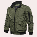 R&B | Herren Bomberjacke - Voller Reißverschluss mit Rippdetails