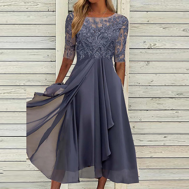 Heidi-Mode | Elegantes Spitzenkleid Glamourös Zu Jedem Anlass