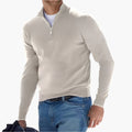 R&B | Strickpullover mit Reißverschluss - Eleganter Freizeit- und Business-Look