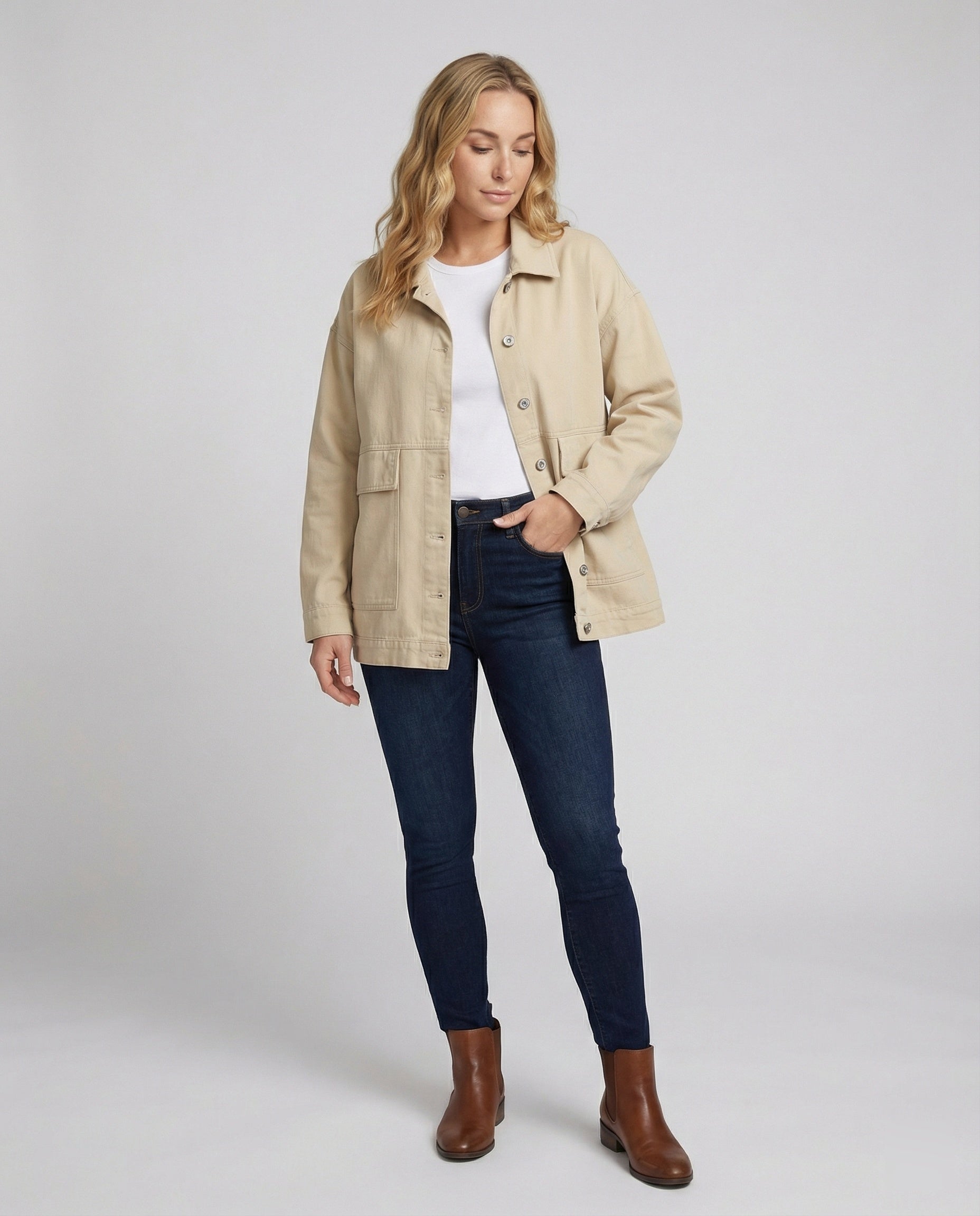 R&B | Klassische Jeansjacke