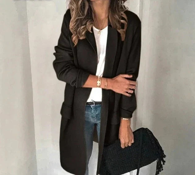 R&B | Elegante Kragen Lang Weste