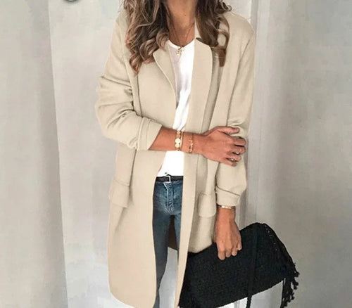 R&B | Elegante Kragen Lang Weste