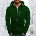 R&B | Gemütliche Hoodie-Jacke mit Einem Eleganten City-Look
