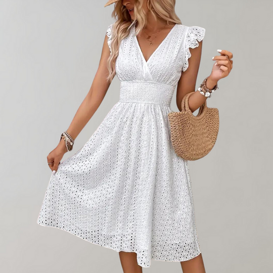 R&B - Luftiges Lockeres Sommerkleid für Damen
