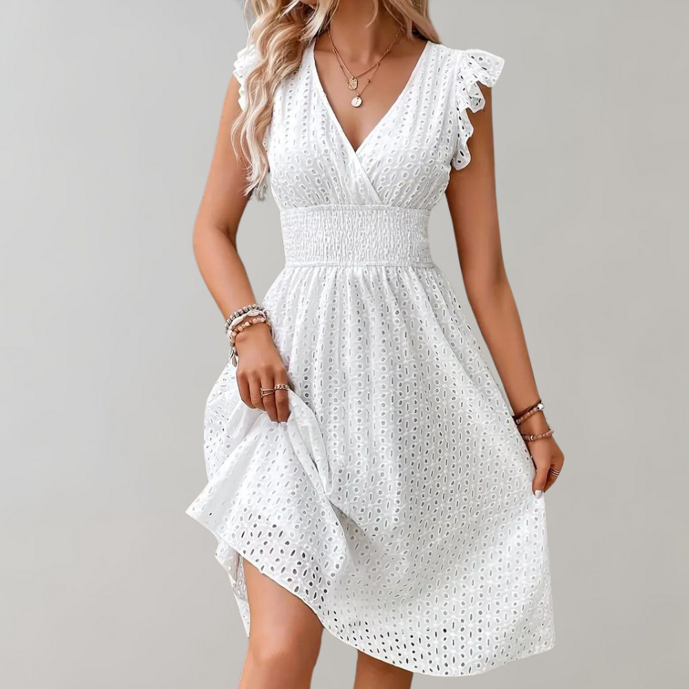 R&B - Luftiges Lockeres Sommerkleid für Damen