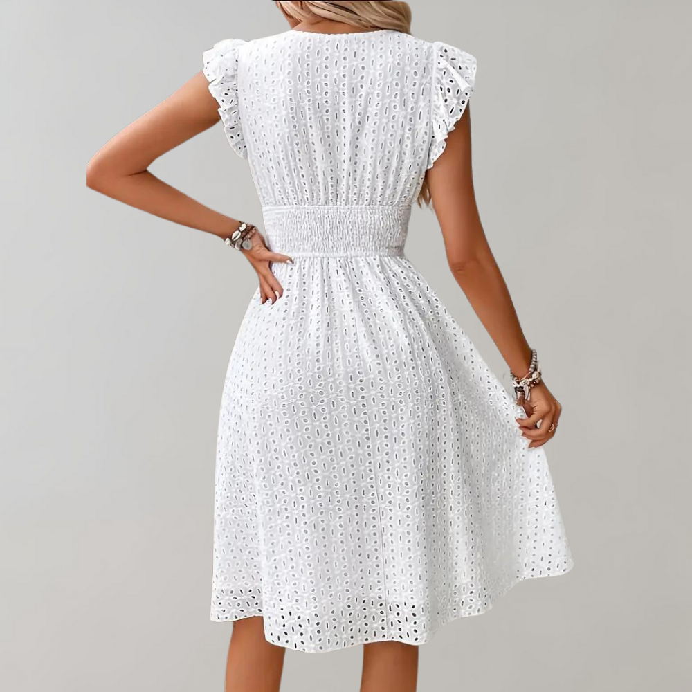 R&B - Luftiges Lockeres Sommerkleid für Damen