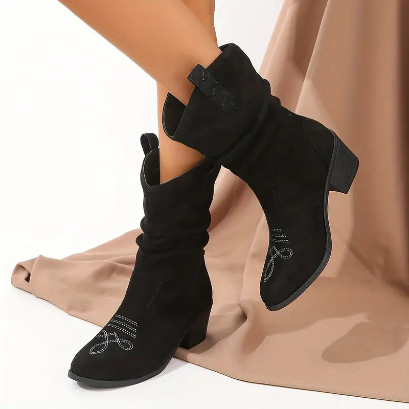 R&B | Retro Slouchy Cowboyboots