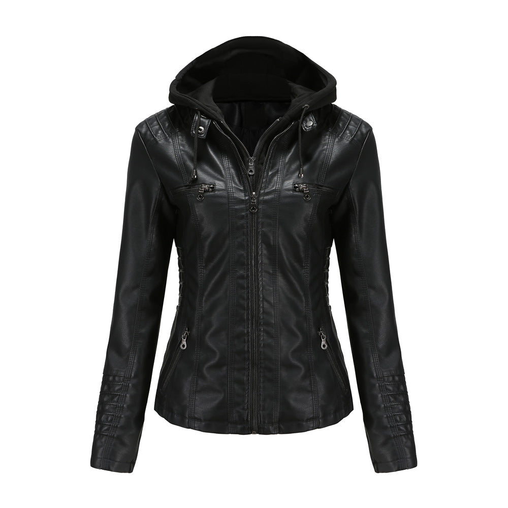 R&B | Trendige Lederjacke für Frauen