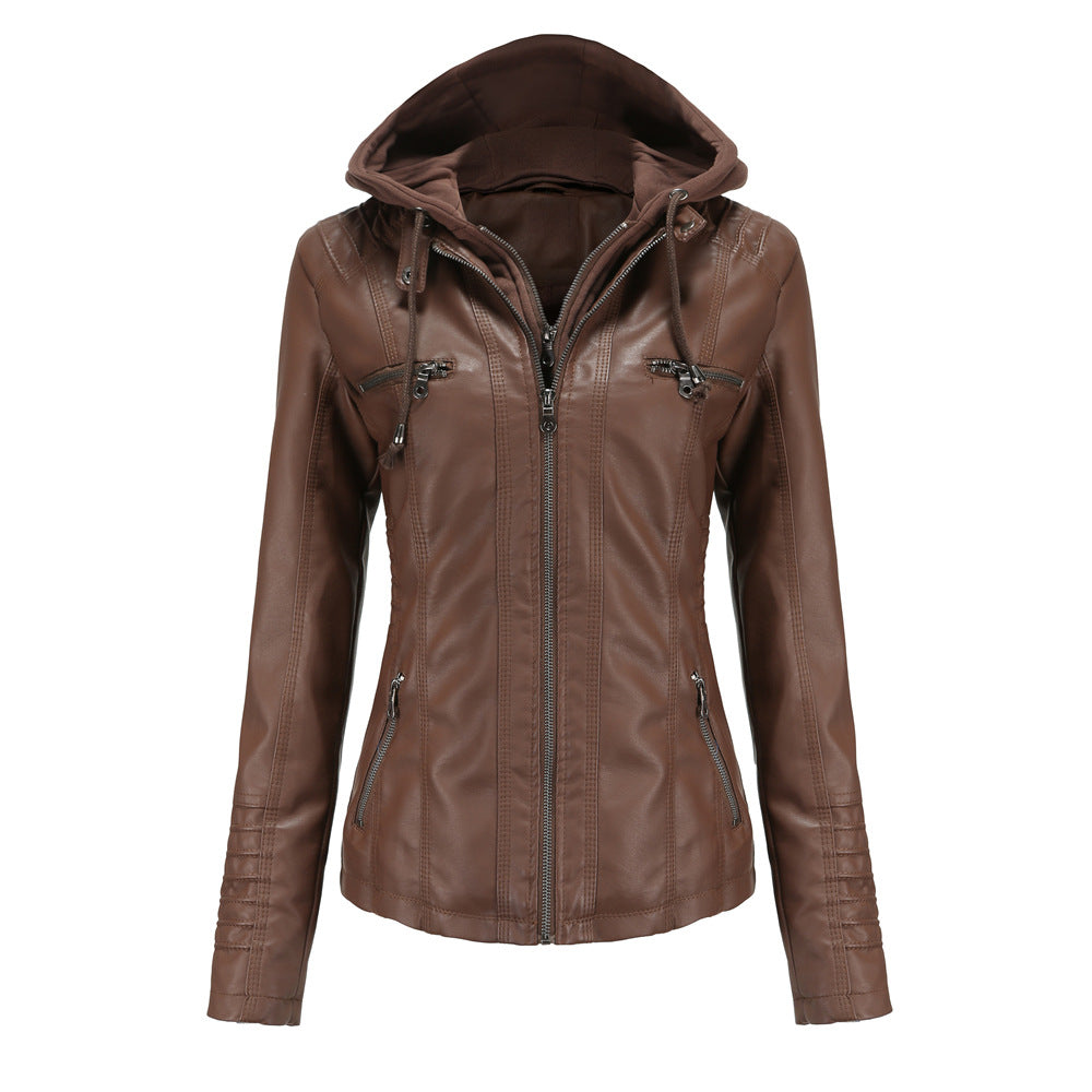 R&B | Trendige Lederjacke für Frauen