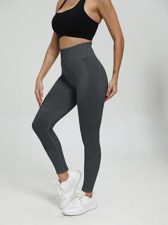 Damen Hochwertige Sportleggings mit hohem Bund R&B