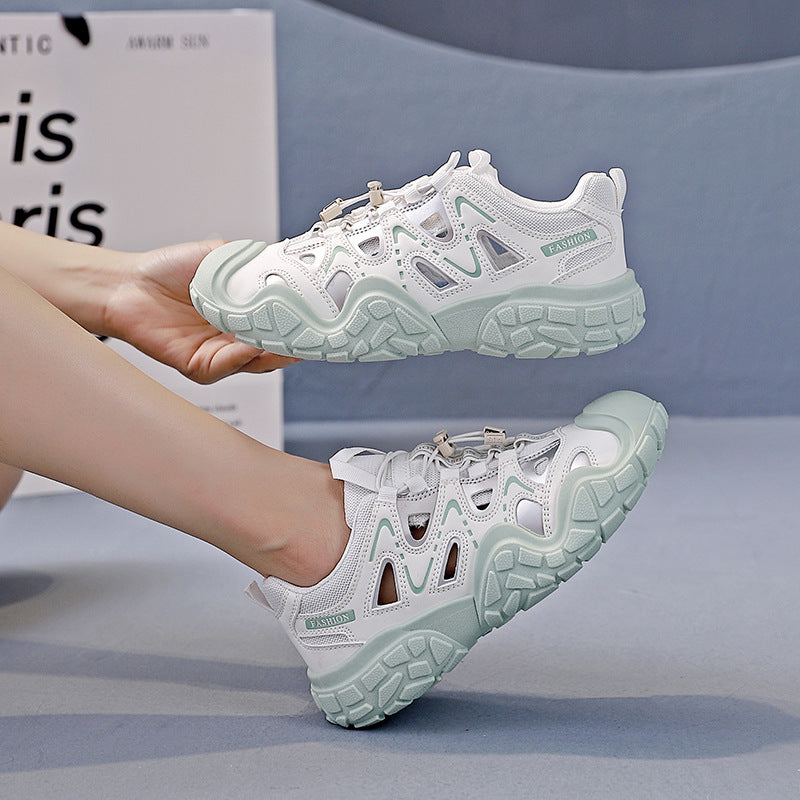 Damen Sportschuhe mit atmungsaktiver Mesh-Oberfläche und elastischer Dämpfung R&B