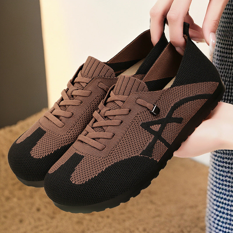 Damen Atmungsaktive Komfort Sneakers mit elastischem Obermaterial R&B