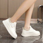 Damen modische Sneakers mit gepolsterter Innensohle und rutschfester Laufsohle R&B