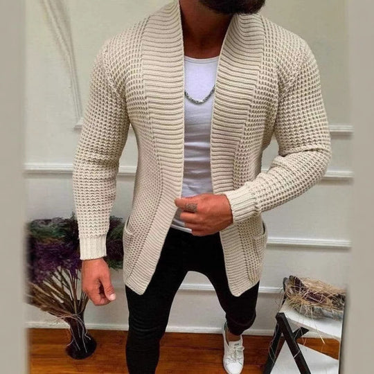 Herren Strickjacke mit modernem Schnitt R&B
